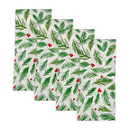 Serviettes de table Bayberry Merry &amp; Bright - Lot de 4