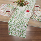 Chemin de table réversible Bayberry Merry &amp; Bright