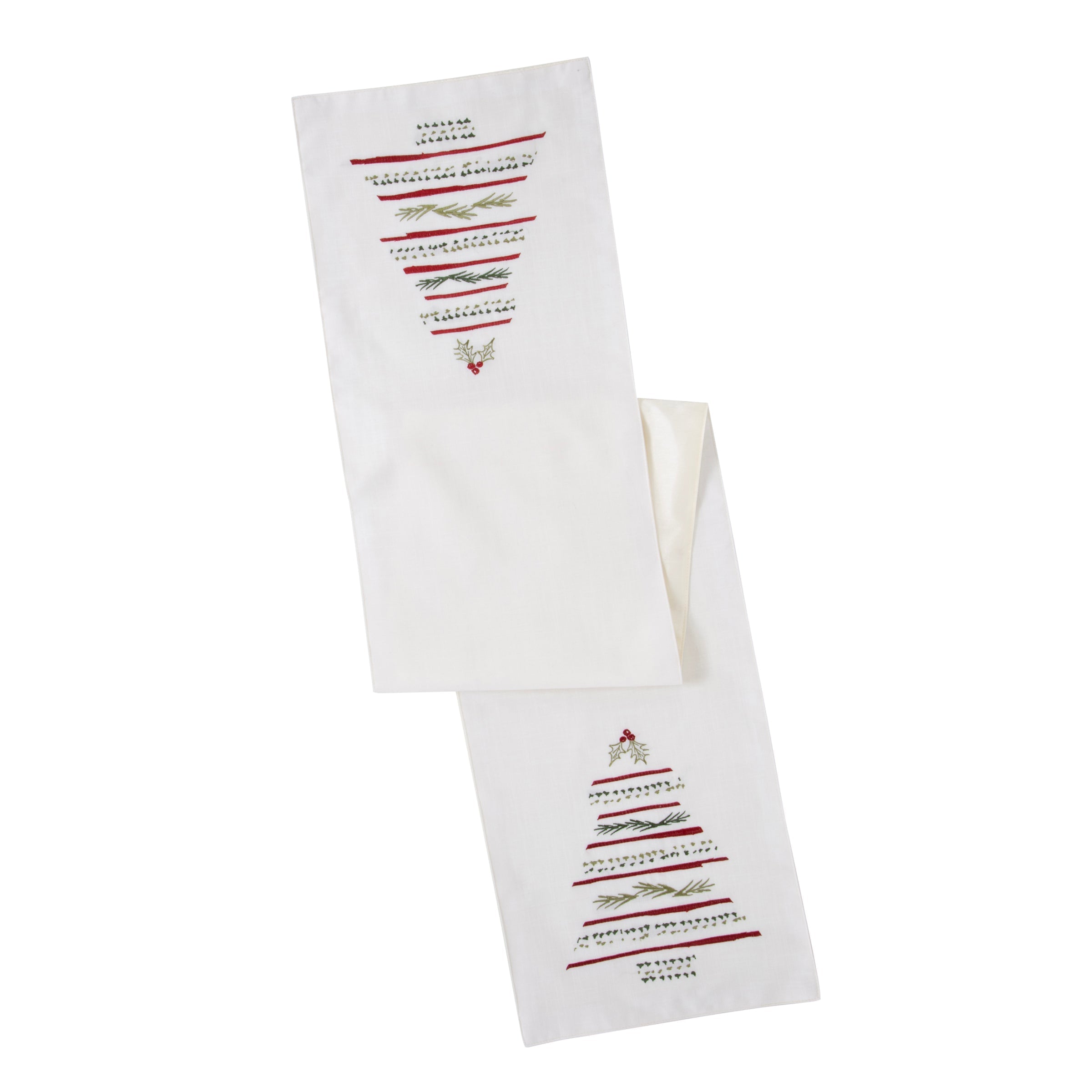 Chemin de table motif myrte des baies 14 x 72