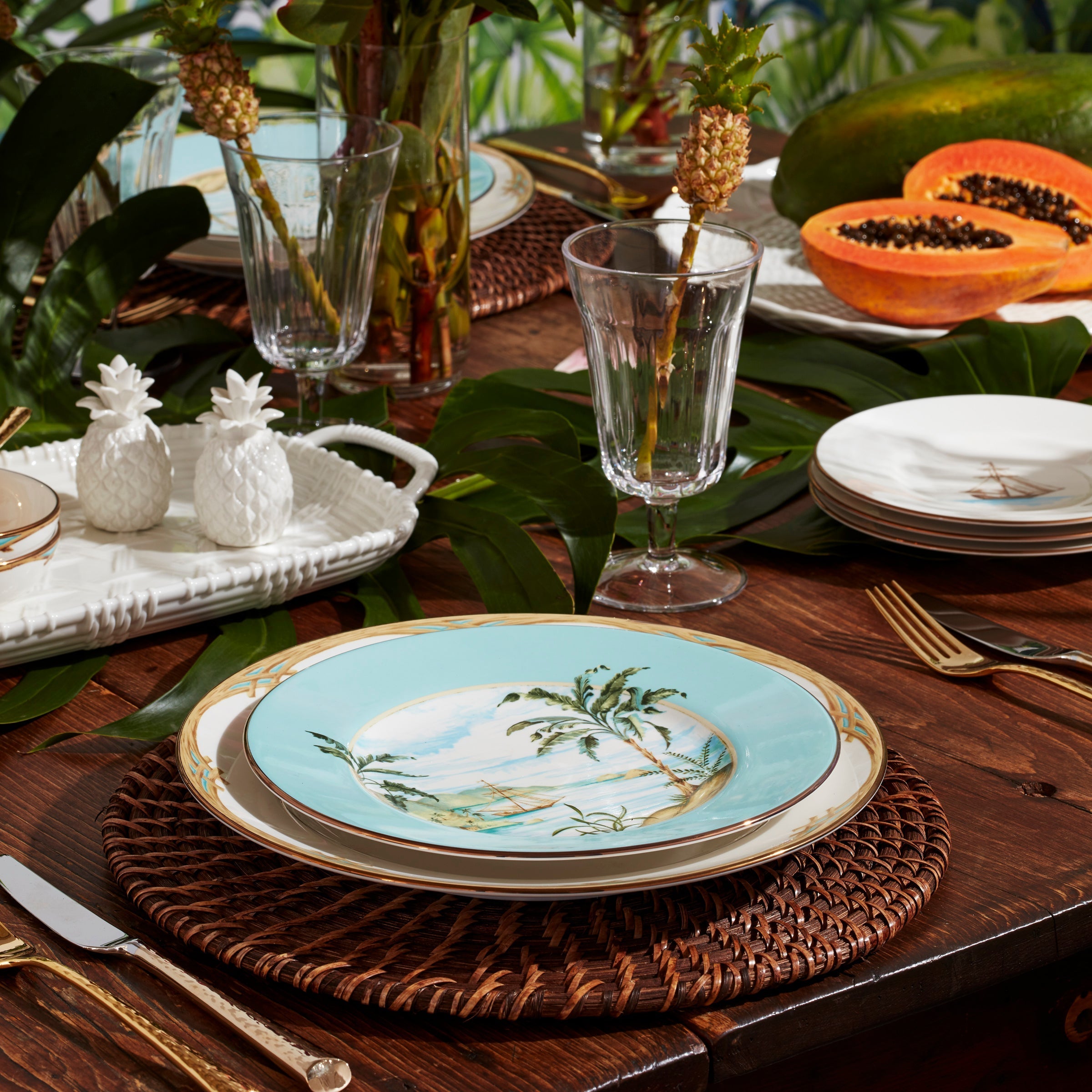 Plaque d'accentuation des alizés coloniaux britanniques