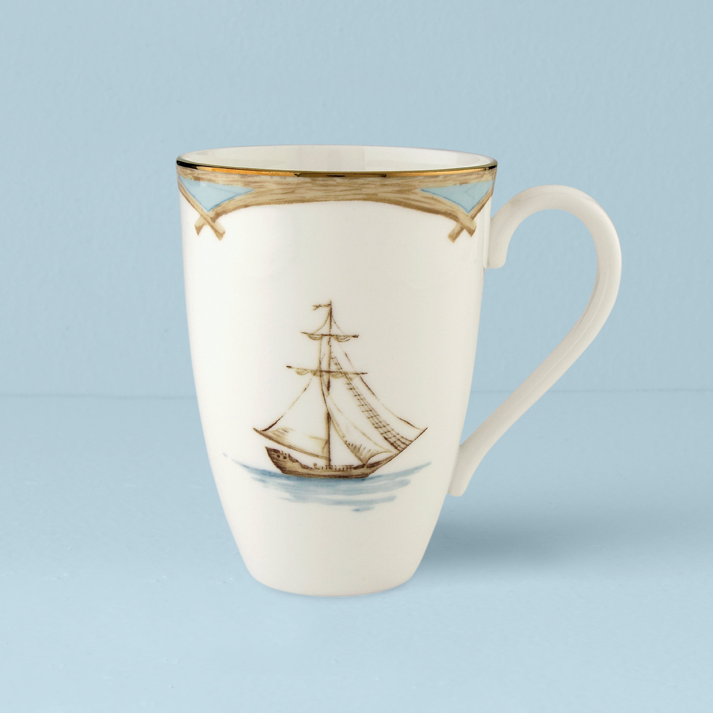 Mug britannique colonial sur le thème des alizés