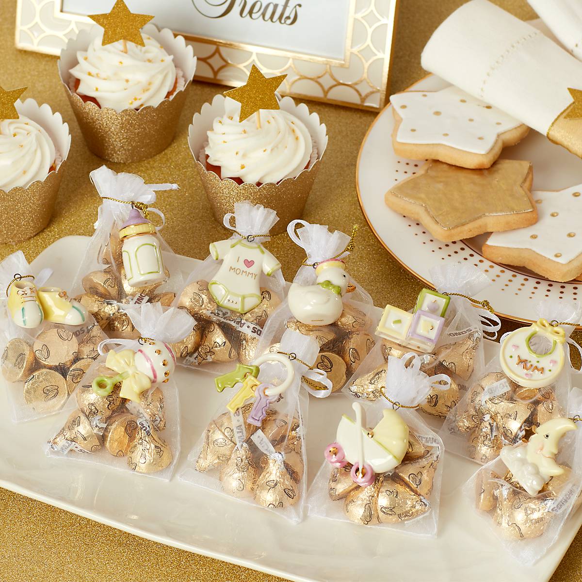 Ensemble de 10 décorations de bébé