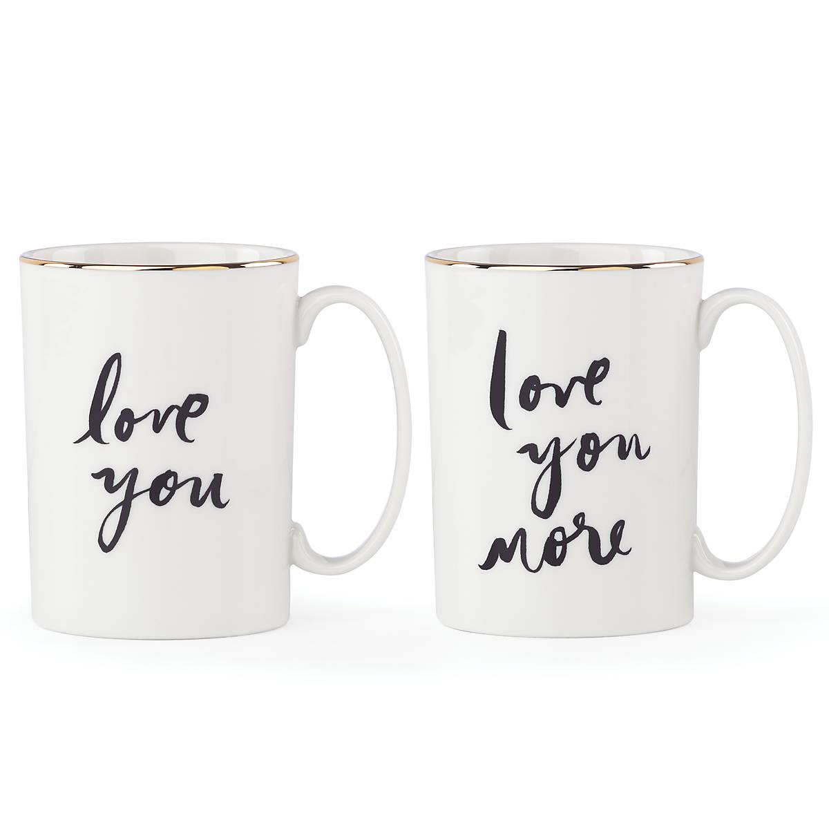 Ensemble de 2 tasses « Je t’aime » pour les demoiselles d’honneur
