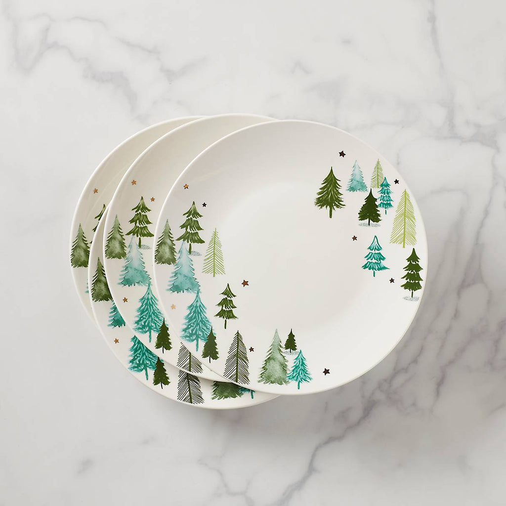 Assiettes plates Balsam Lane - Lot de 4