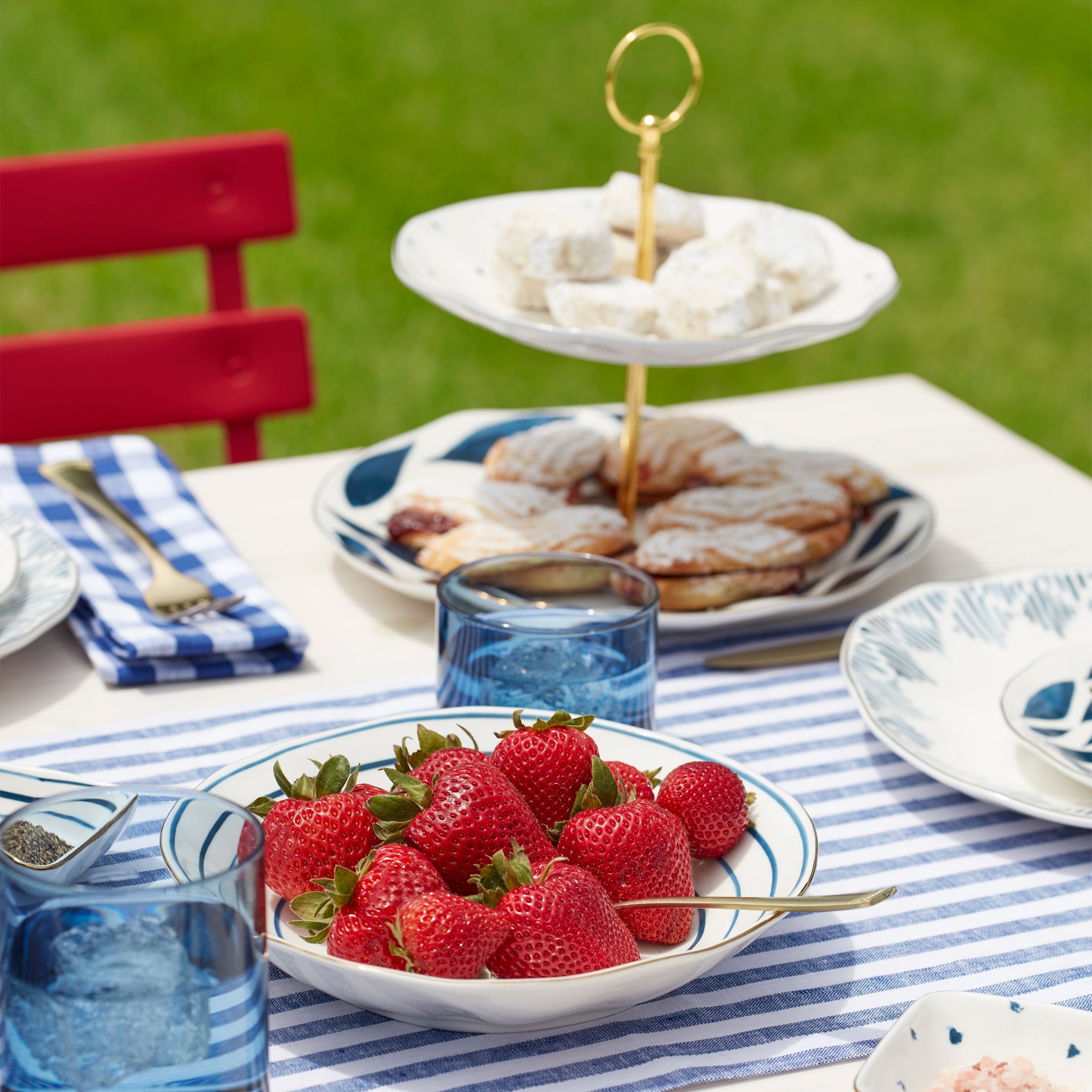 Serveur à deux niveaux Blue Bay