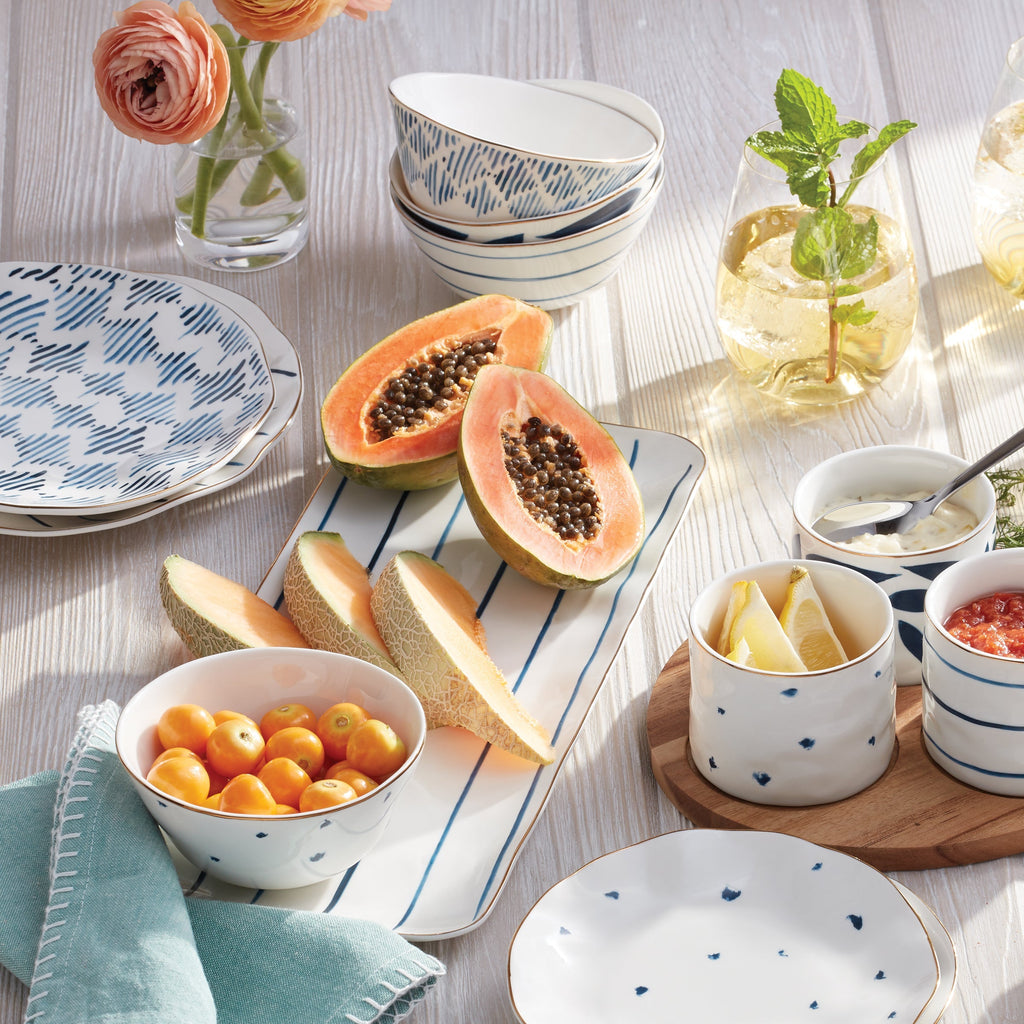 Bols à dessert Blue Bay - Lot de 4