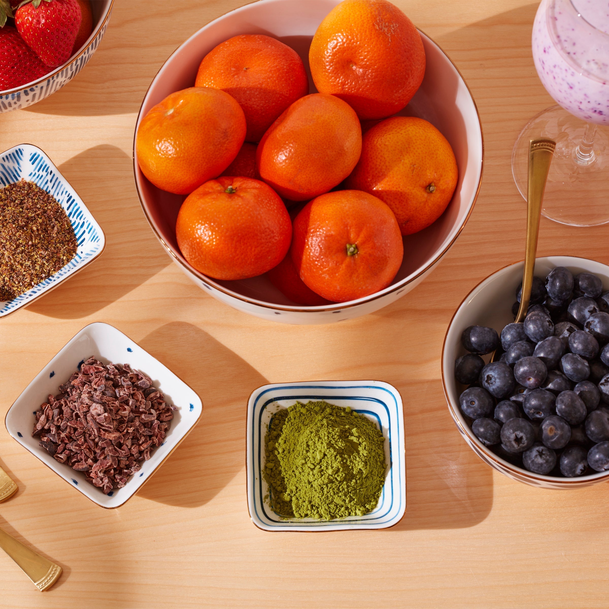 Bols à trempette empilables Blue Bay - Ensemble de 4