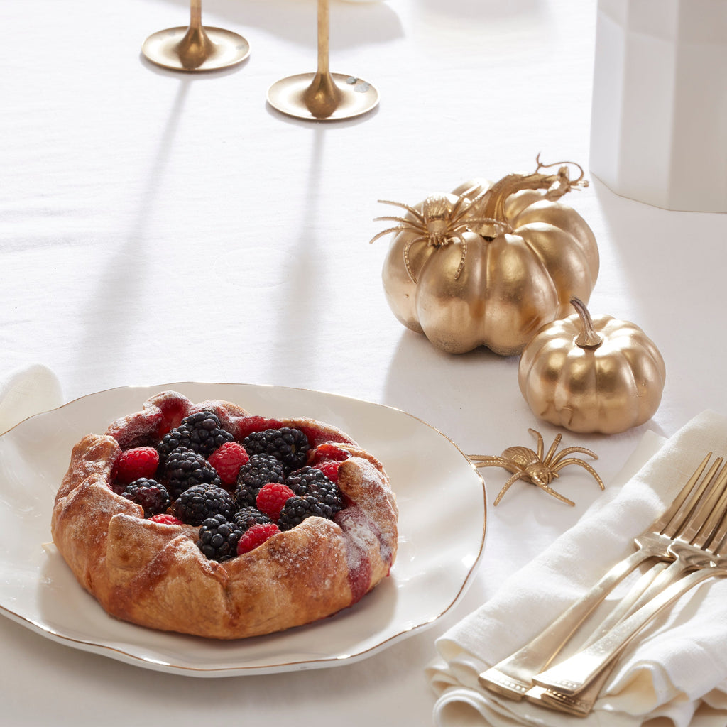 Service de table 12 pièces Blue Bay blanc