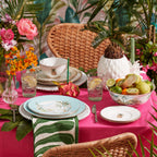 Grand bol de service de style colonial britannique