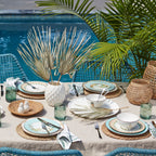 Bol à riz en bambou de style colonial britannique