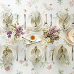 Assiettes plates blanches Bay Colors - Lot de 4