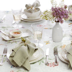 Assiettes décoratives blanches Bay Colors - Lot de 4