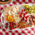 Plateau à poignée en mélamine Blue Bay