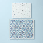 Ensemble de 2 planches à découper en verre Blue Bay