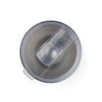 Gobelet à cocktail en acier inoxydable à rayures bleues