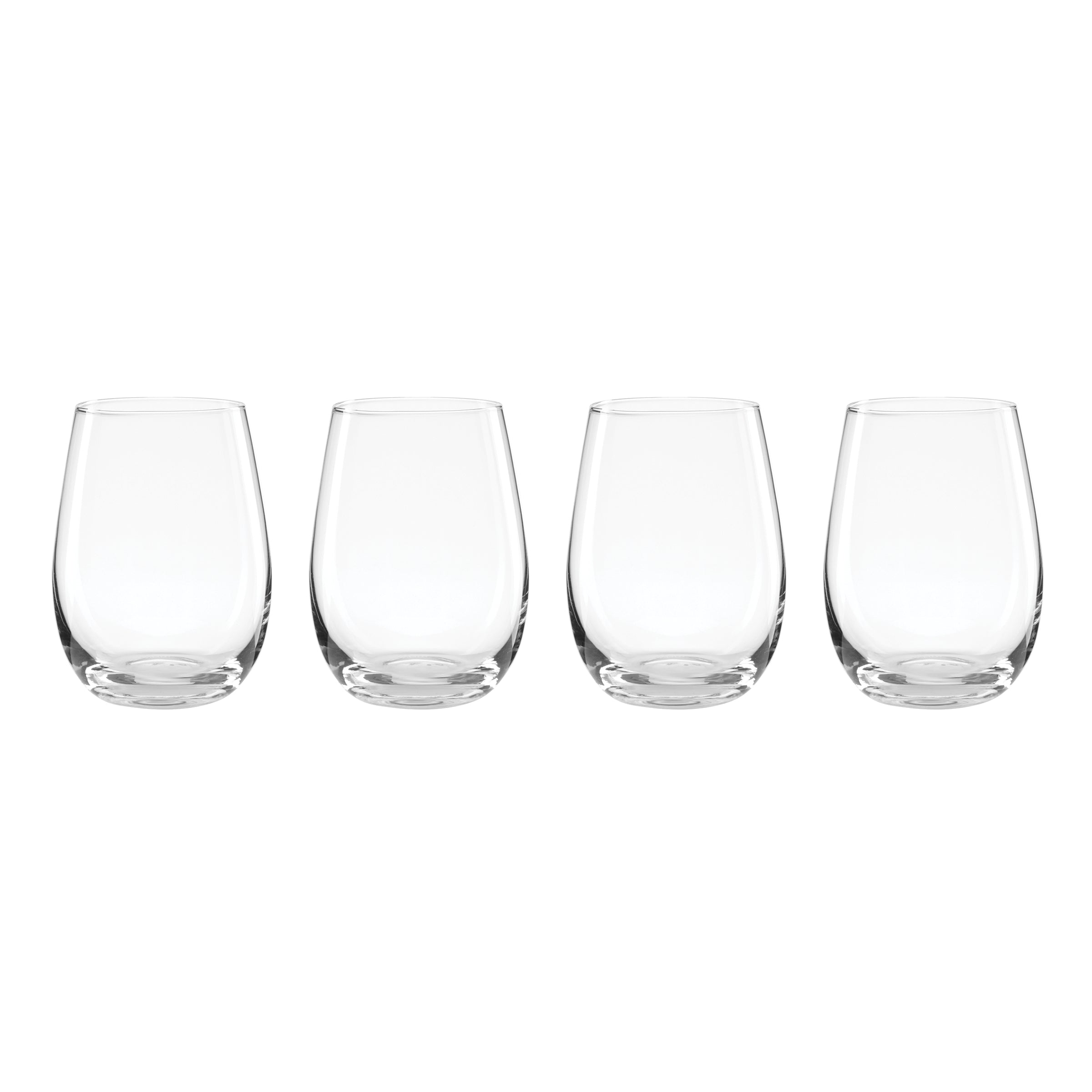 Verres à vin sans pied 5 O'Clock - Lot de 4