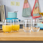 Verres à vin sans pied 5 O'Clock - Lot de 4