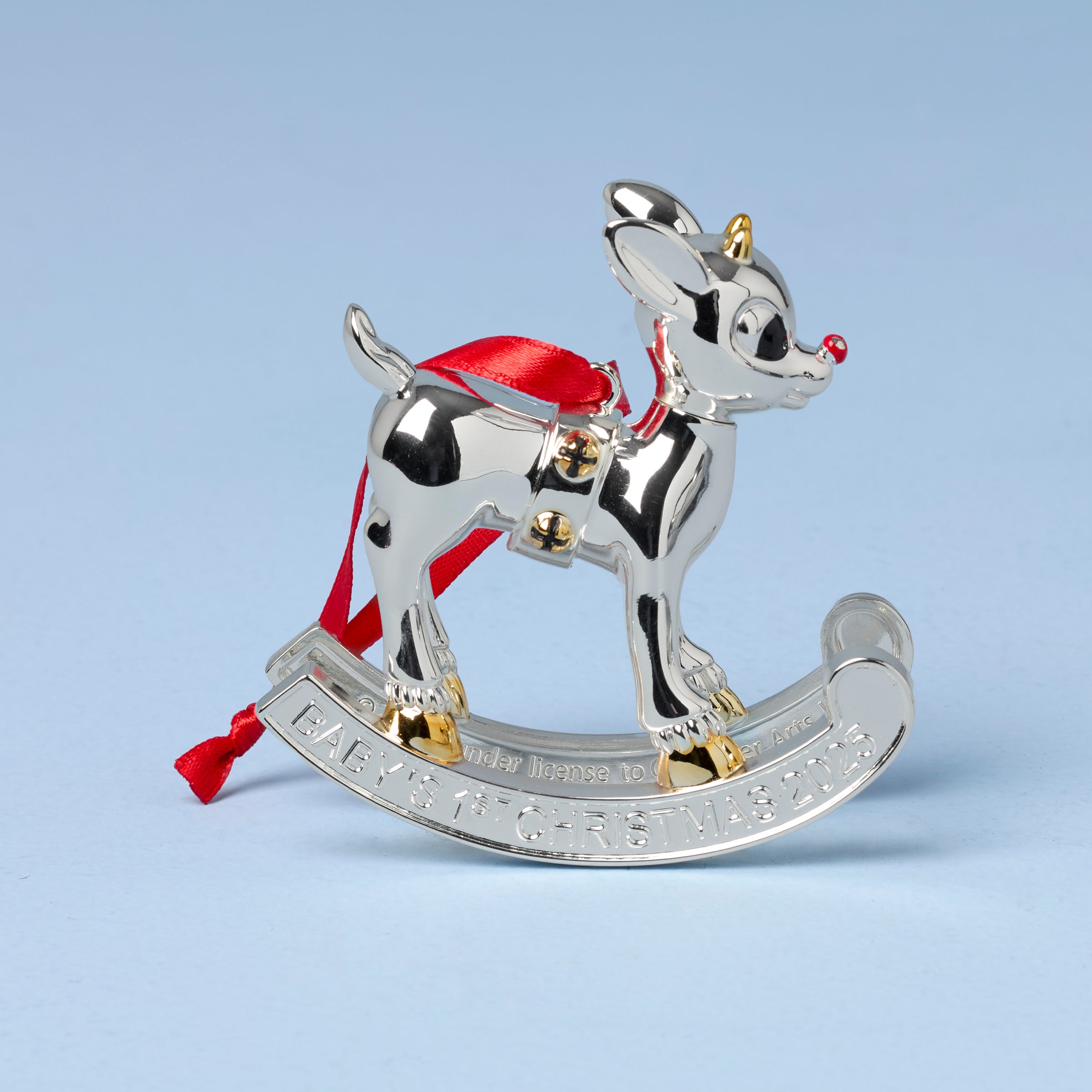 Ornement Rudolph pour le premier Noël de bébé (2025)