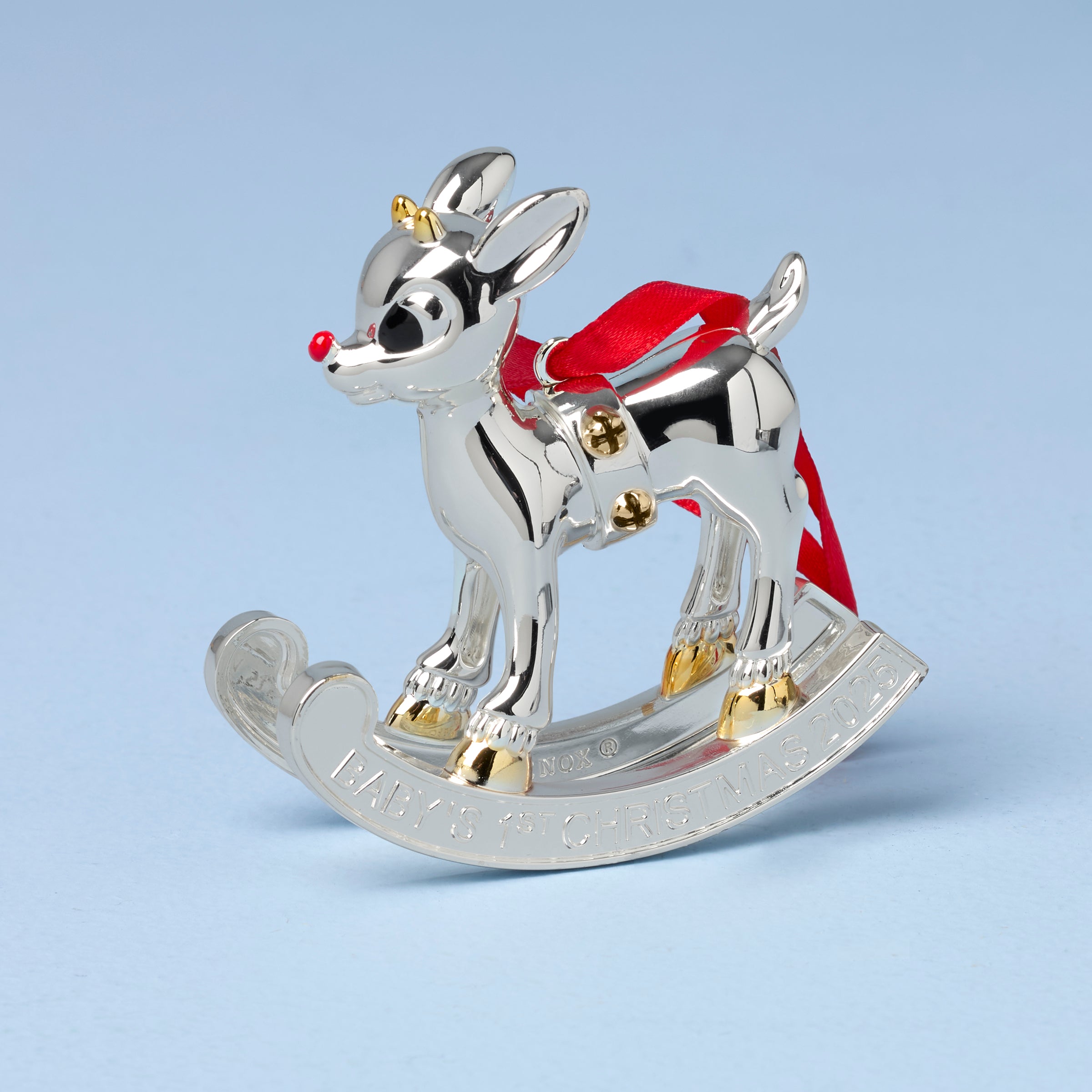 Ornement Rudolph pour le premier Noël de bébé (2025)