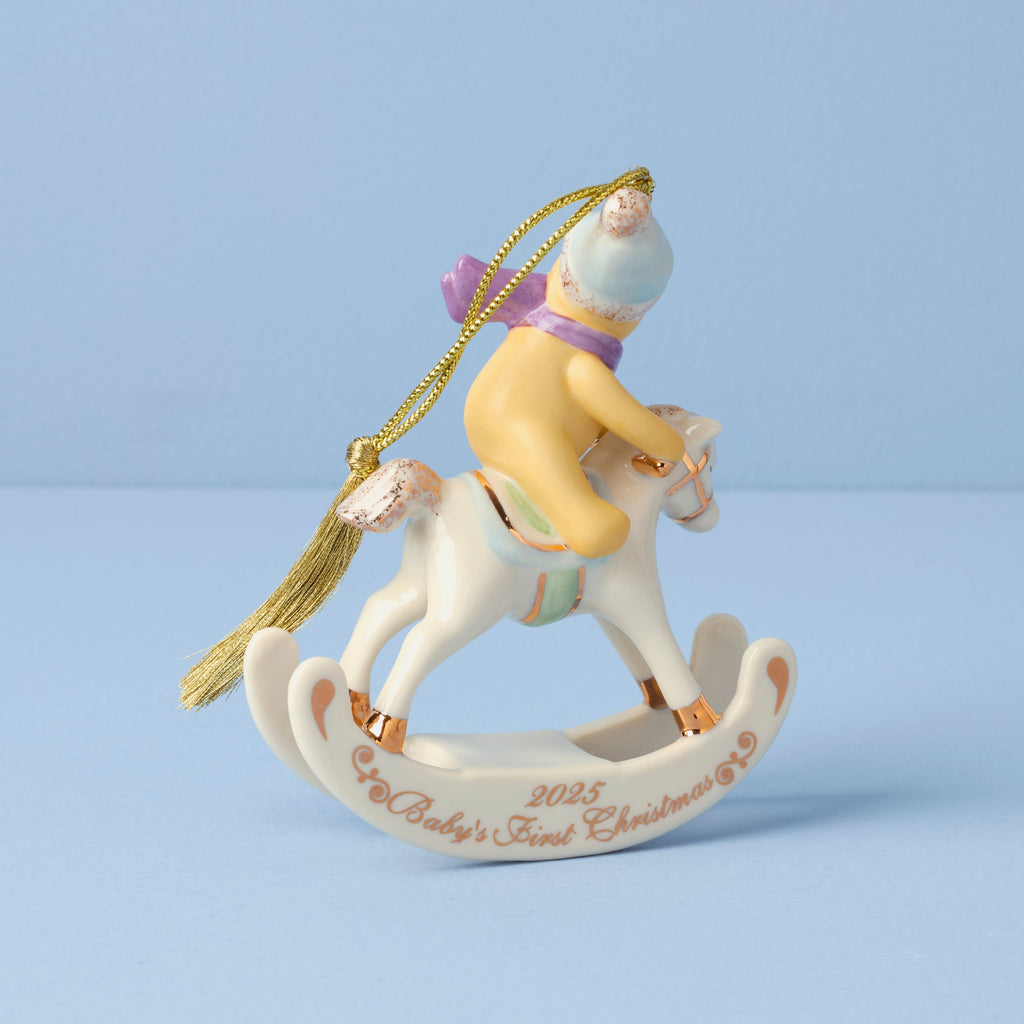 Ornement de Noël 2025 Winnie l'Ourson pour le 1er Noël de Bébé