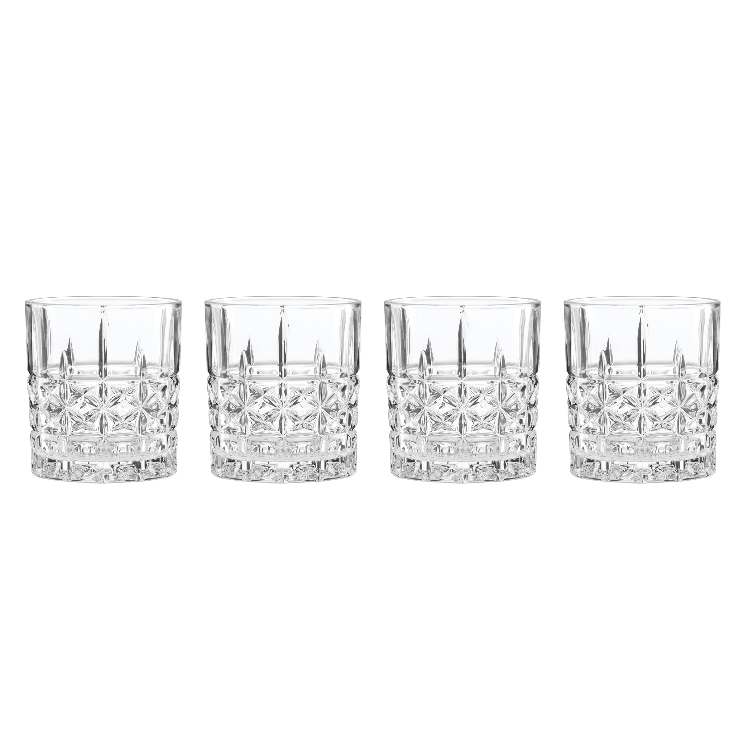 Verres à whisky Apollo Double Old Fashion - Lot de 4