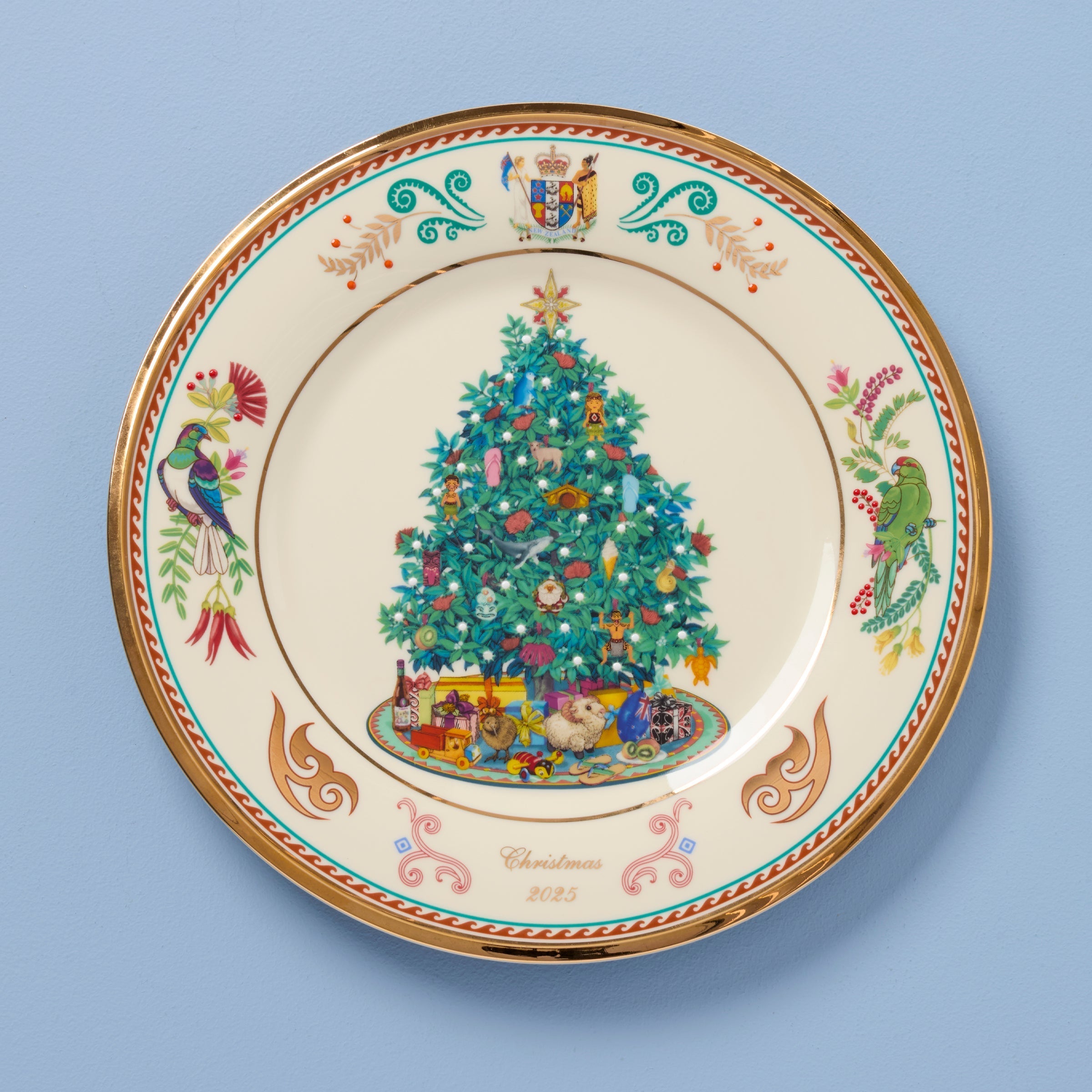 Assiette « Arbres du monde 2025 » - Nouvelle-Zélande