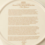 Assiette « Arbres du monde 2025 » - Nouvelle-Zélande