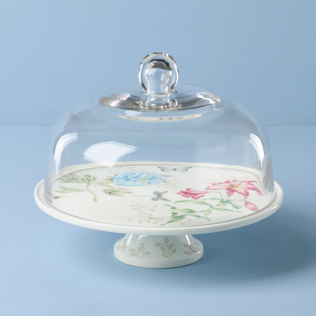 Plateau à gâteau du 25e anniversaire de Butterfly Meadow