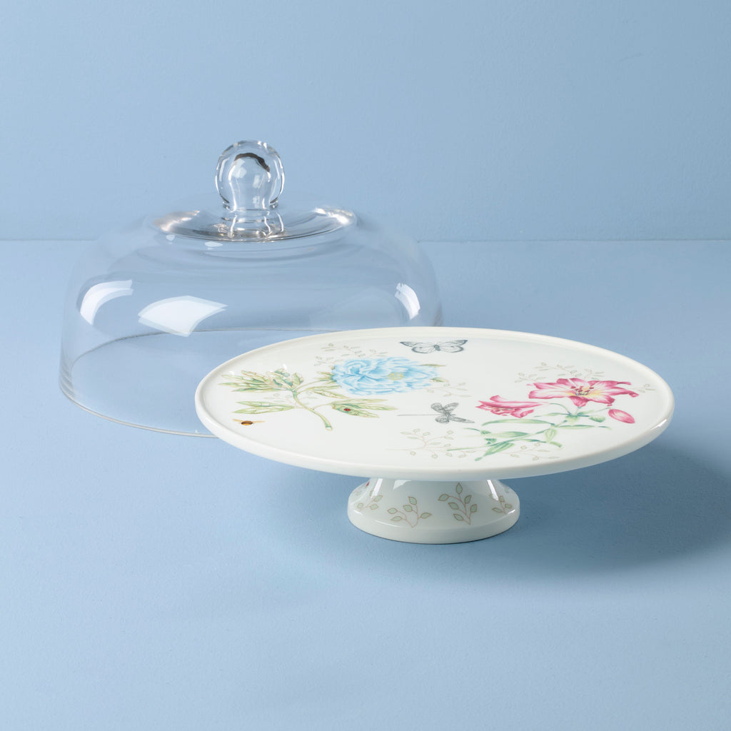 Plateau à gâteau du 25e anniversaire de Butterfly Meadow