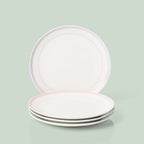 Assiettes plates Bunny Hop - Lot de 4