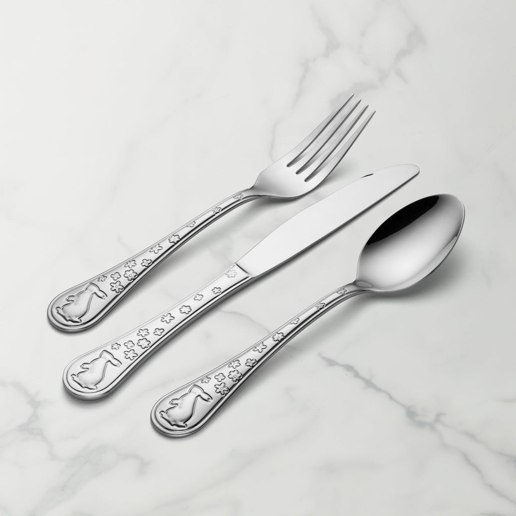 Ensemble de couverts Bunny Hop 12 pièces