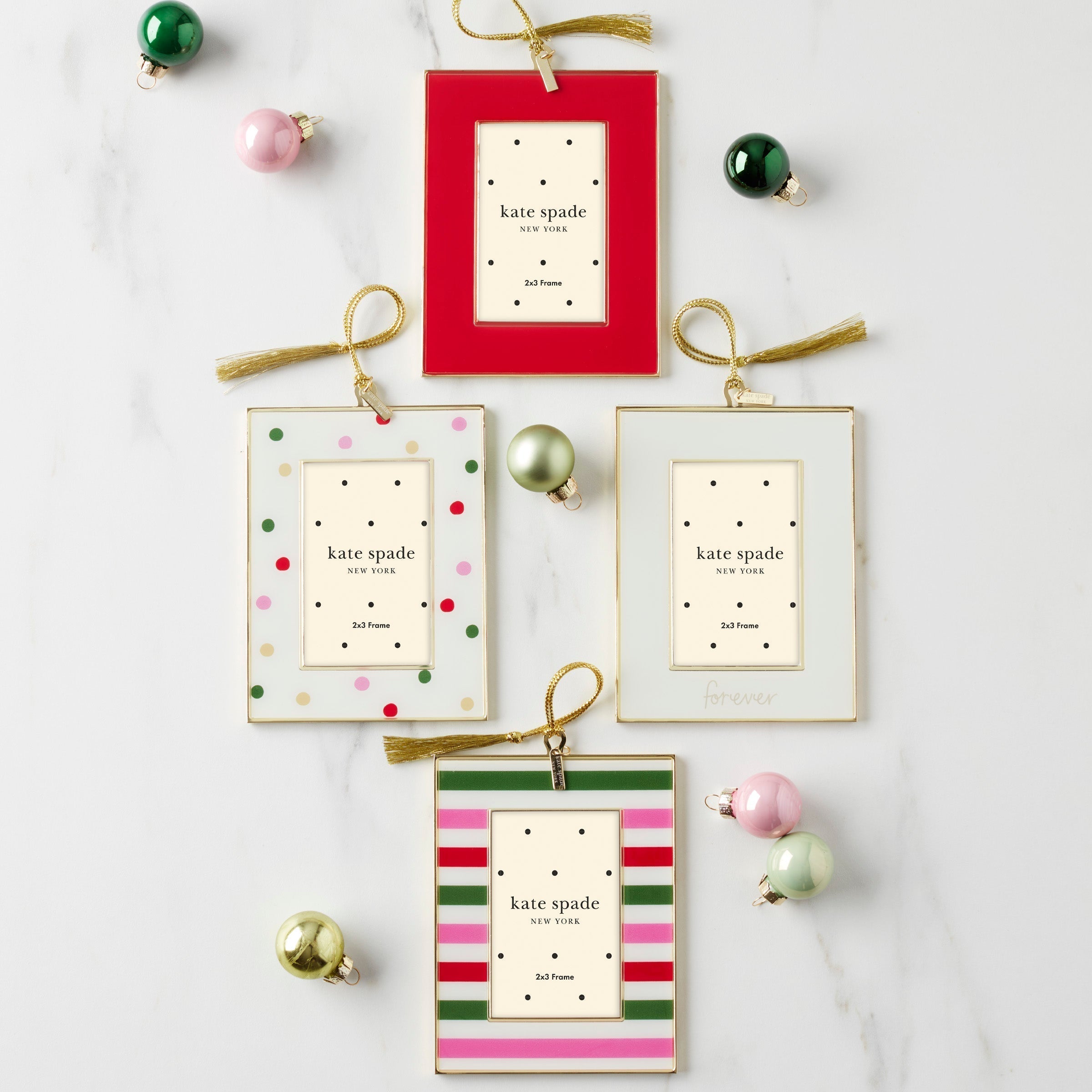 Mini-décoration de cadre Be Jolly - Rayures