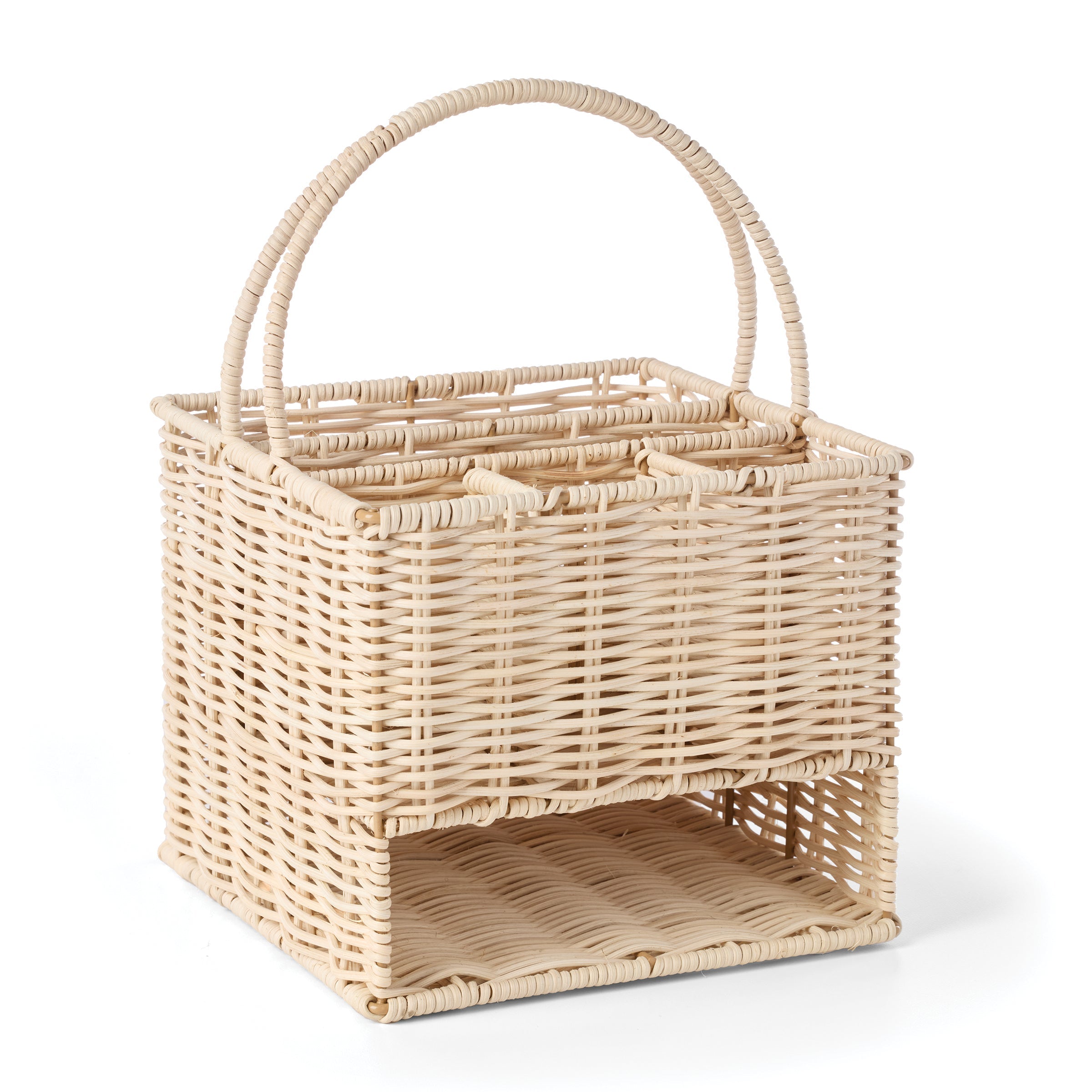 24 Seven Caddy en rotin véritable