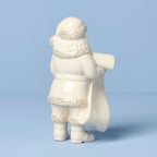 Figurine du Père Noël afro-américain avec liste 2025