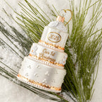 Ornement de Noël rétro en verre soufflé 2025