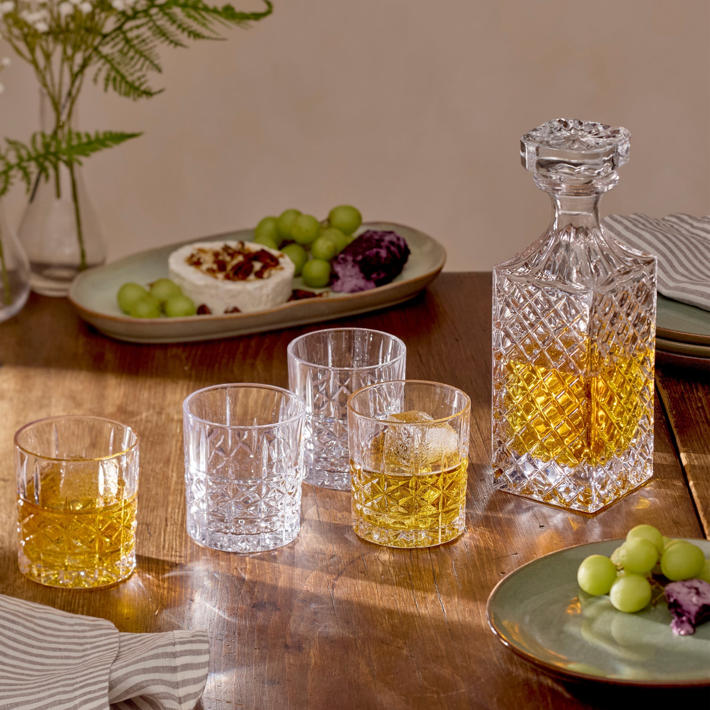 Verres à whisky Apollo Double Old Fashion - Lot de 4