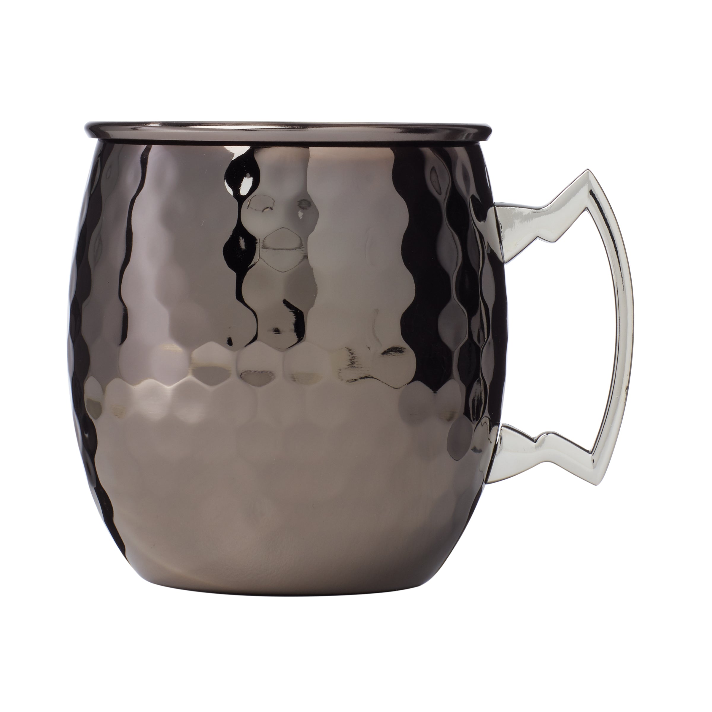 Mug Moscow Mule à facettes en nickel noir