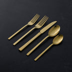 Ensemble de couverts Allay Champagne 20 pièces