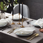 Ensemble de couverts Allay Black Champagne 40 pièces