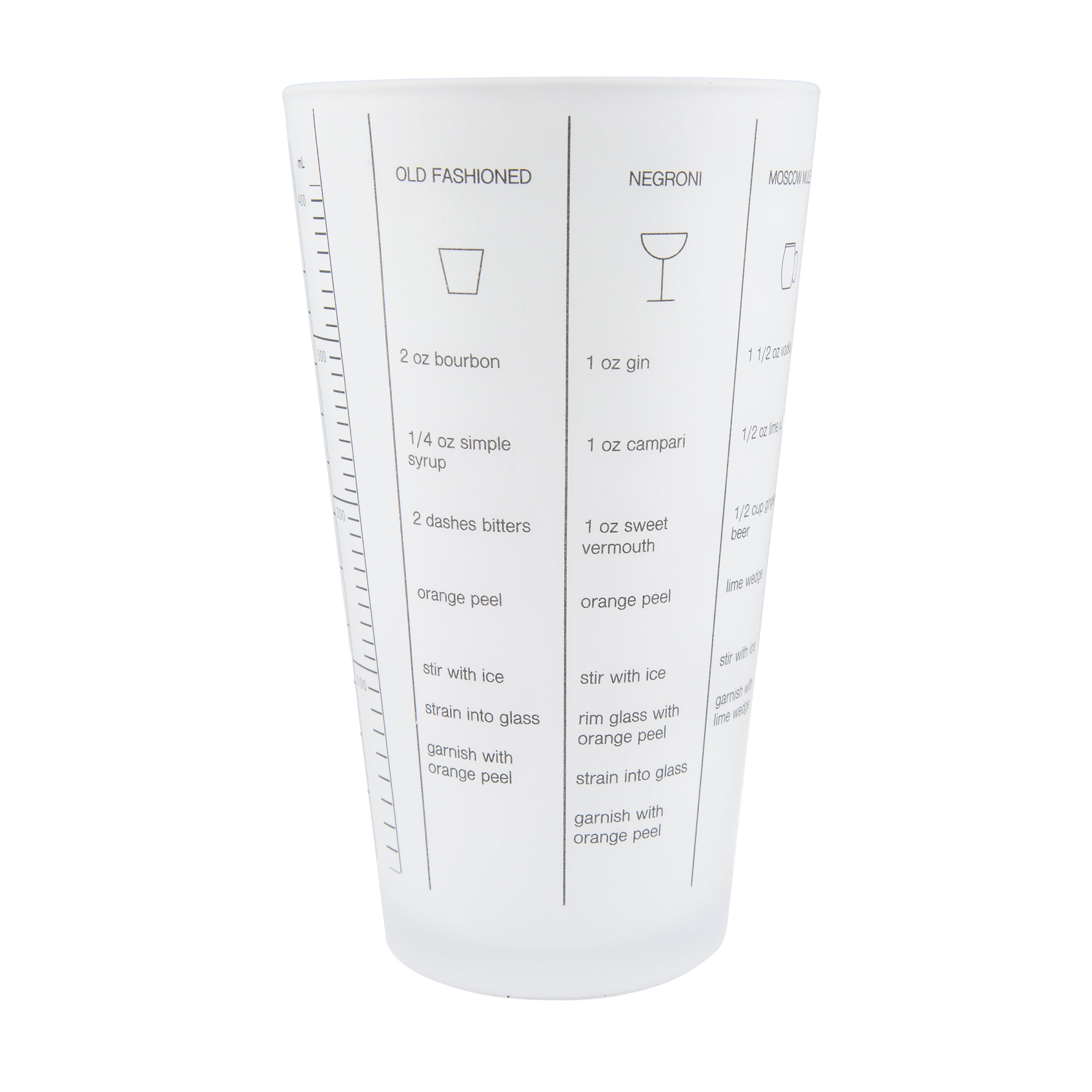 Ensemble d'outils de mixologie noirs 5 pièces