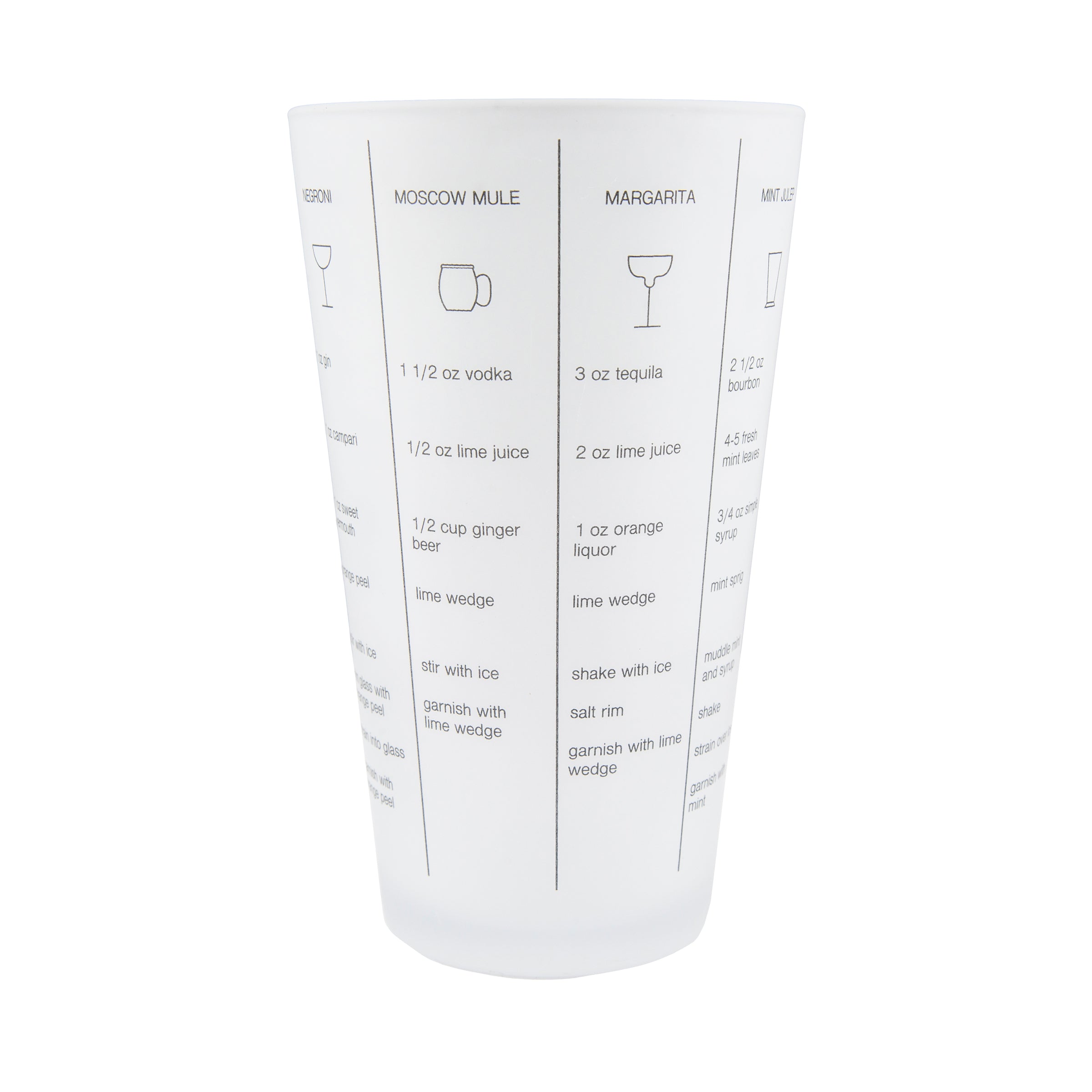 Ensemble d'outils de mixologie noirs 5 pièces