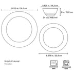 Service de table 12 pièces British Colonial Tradewind