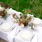 Service de table 12 pièces Blue Bay blanc