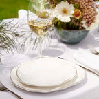 Service de table 12 pièces Blue Bay blanc